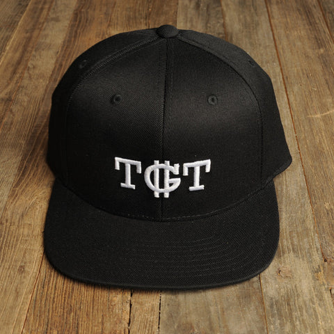Black Snapback TGT Hat - TGT Store